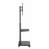 Gembird TVS-75S-02 TV supporto da pavimento con ruote 37 - 75 nero