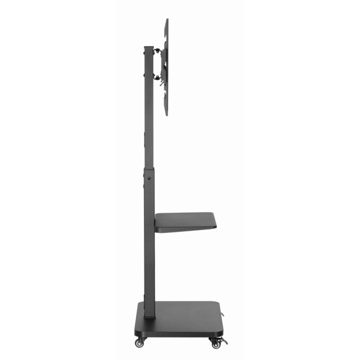 Gembird TVS-75S-02 TV supporto da pavimento con ruote 37 - 75 nero