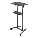 Gembird TVS-DESK-01-BK scrivania regolabile in altezza nero