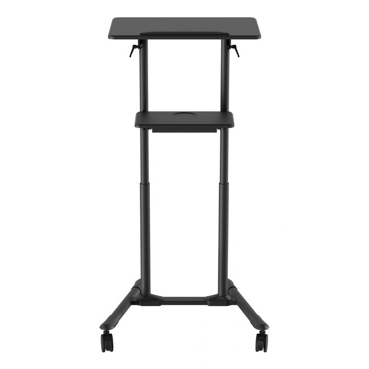 Gembird TVS-DESK-01-BK scrivania regolabile in altezza nero