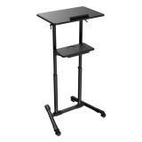 Gembird TVS-DESK-01-BK scrivania regolabile in altezza nero