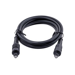 Gembird Toslink 2m cavo audio nero