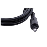 Gembird Toslink 2m cavo audio nero