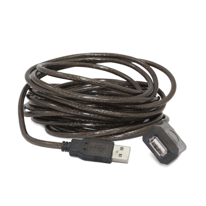 Gembird USB A/USB A M/F 10m USB cavo USB 2.0 nero