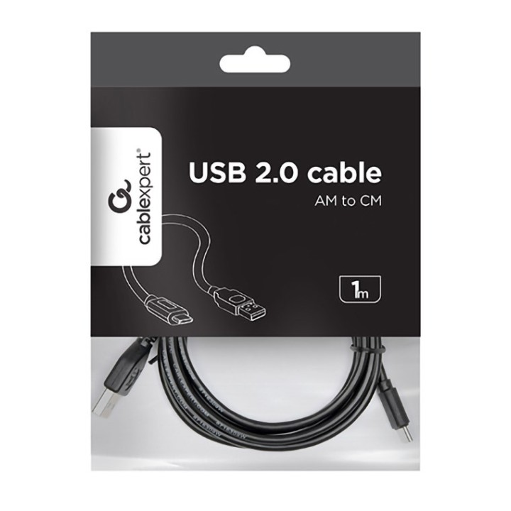 Cavo Gembird USB-A/USB-C 1m USB USB 2.0 USB A USB C nero