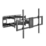 Gembird WM-120ST-01 TV supporto/staffa 3.05 m (120 ) nero