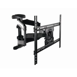 Gembird WM-75ST-01 TV supporto/staffa 190.5 cm (75 ) nero