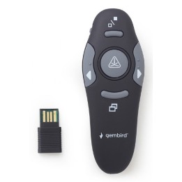 Gembird WP-L-11 Presentatore wireless RF nero
