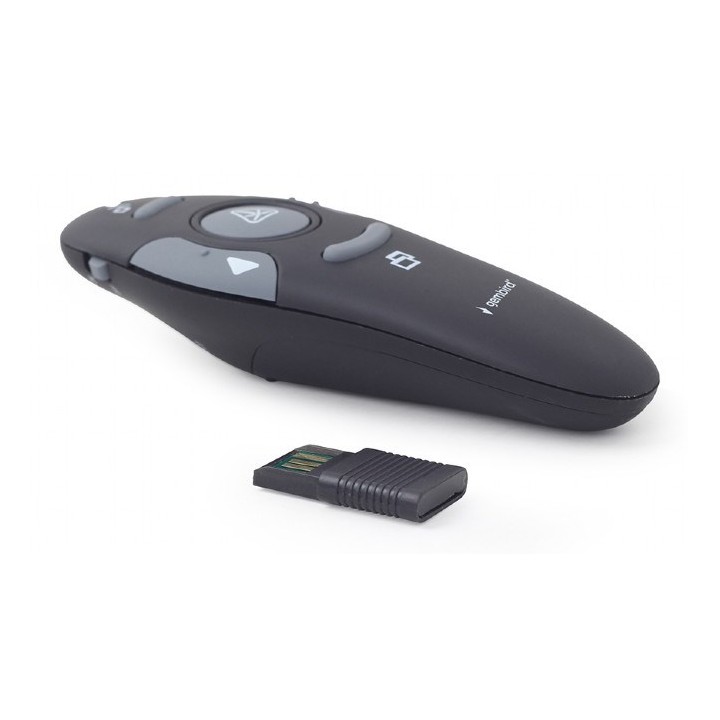 Gembird WP-L-11 Presentatore wireless RF nero