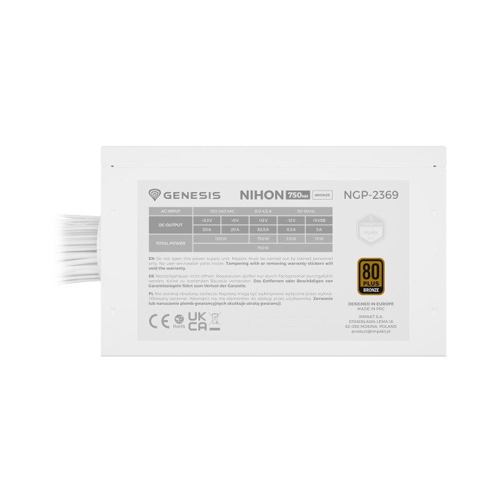 GENESIS Nihon 750NM bianco