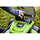 Tagliaerba senza fili con trazione 60V 4Ah 51 cm Greenworks GD60LM51SPK4 - 2514307UB