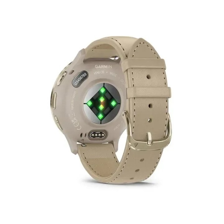 Garmin 010-02785-55 Smartwatch / orologio sportivo 3.05 cm (1.2 ) AMOLED 41 mm Digitale 390 x 390 pixel Touchscreen Oro Wi-Fi GP
