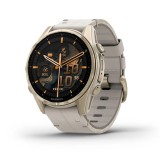 Garmin Fenix 8 3.3 cm (1.3 ) AMOLED 43 mm Digitale 416 x 416 pixel Touchscreen Oro Wi-Fi GPS (satellite)