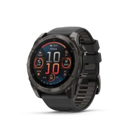 Garmin Fenix 8 3.56 cm (1.4 ) AMOLED 51 mm Digitale 454 x 454 pixel Touchscreen Titanio Wi-Fi GPS (satellite)