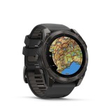 Garmin Fenix 8 3.56 cm (1.4 ) AMOLED 51 mm Digitale 454 x 454 pixel Touchscreen Titanio Wi-Fi GPS (satellite)