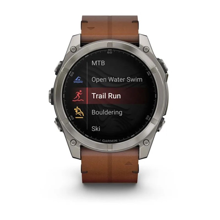Garmin Fenix 8 3.56 cm (1.4 ) AMOLED 51 mm Digitale 454 x 454 pixel Touchscreen Titanio Wi-Fi GPS (satellite)