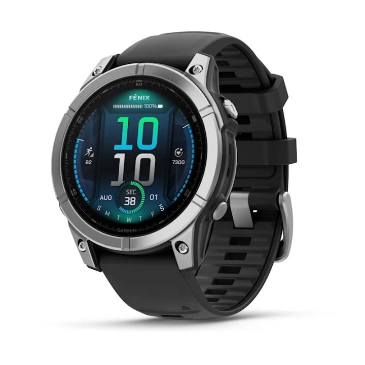 Garmin Fenix E 3.3 cm (1.3 ) AMOLED 47 mm Digitale 416 × 416 pixel Touchscreen Acciaio inossidabile Wi-Fi GPS (satellite)
