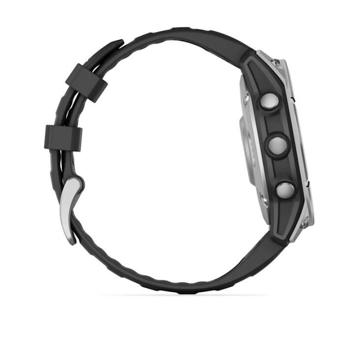 Garmin Fenix E 3.3 cm (1.3 ) AMOLED 47 mm Digitale 416 × 416 pixel Touchscreen Acciaio inossidabile Wi-Fi GPS (satellite)
