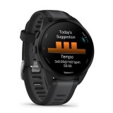 Garmin Forerunner 165 3.05 cm (1.2 ) AMOLED 43 mm Digitale 390 x 390 pixel Touchscreen Nero GPS (satellite)