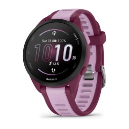 Garmin Forerunner 165 Musica 3.05 cm (1.2 ) AMOLED 43 mm Digitale 390 x 390 pixel Touchscreen Viola GPS (satellite)