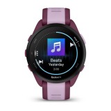Garmin Forerunner 165 Musica 3.05 cm (1.2 ) AMOLED 43 mm Digitale 390 x 390 pixel Touchscreen Viola GPS (satellite)
