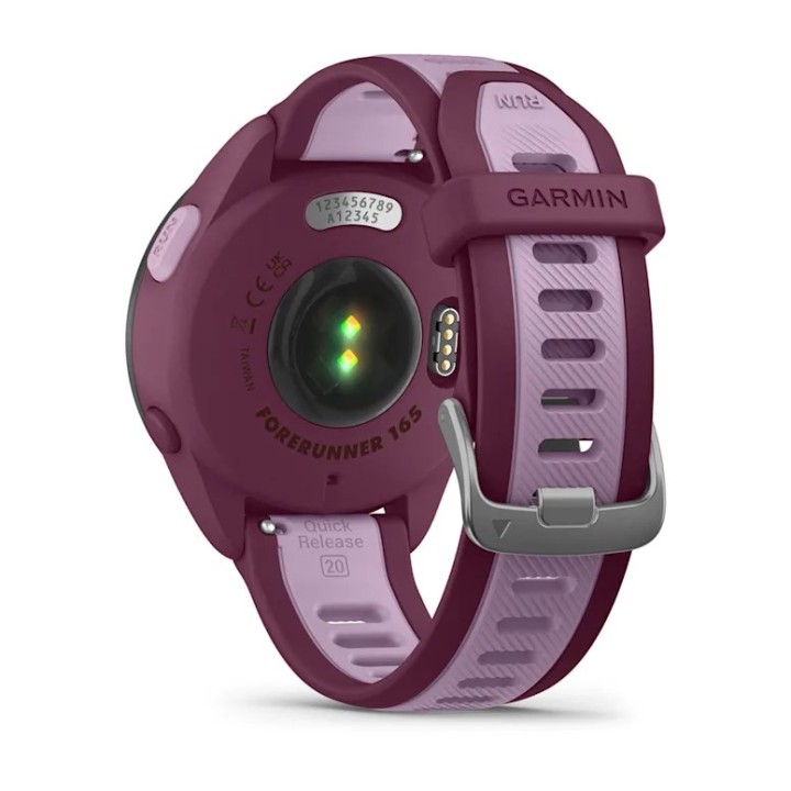 Garmin Forerunner 165 Musica 3.05 cm (1.2 ) AMOLED 43 mm Digitale 390 x 390 pixel Touchscreen Viola GPS (satellite)