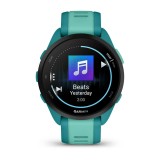 Garmin Forerunner 165 Musica 3.05 cm (1.2 ) AMOLED 43 mm Digitale 390 x 390 pixel Touchscreen Turchese GPS (satellite)