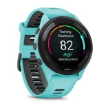 Garmin Forerunner 265 3.3 cm (1.3 ) AMOLED 46 mm Digitale 416 x 416 pixel Touchscreen Nero Blu Wi-Fi GPS (satellite)