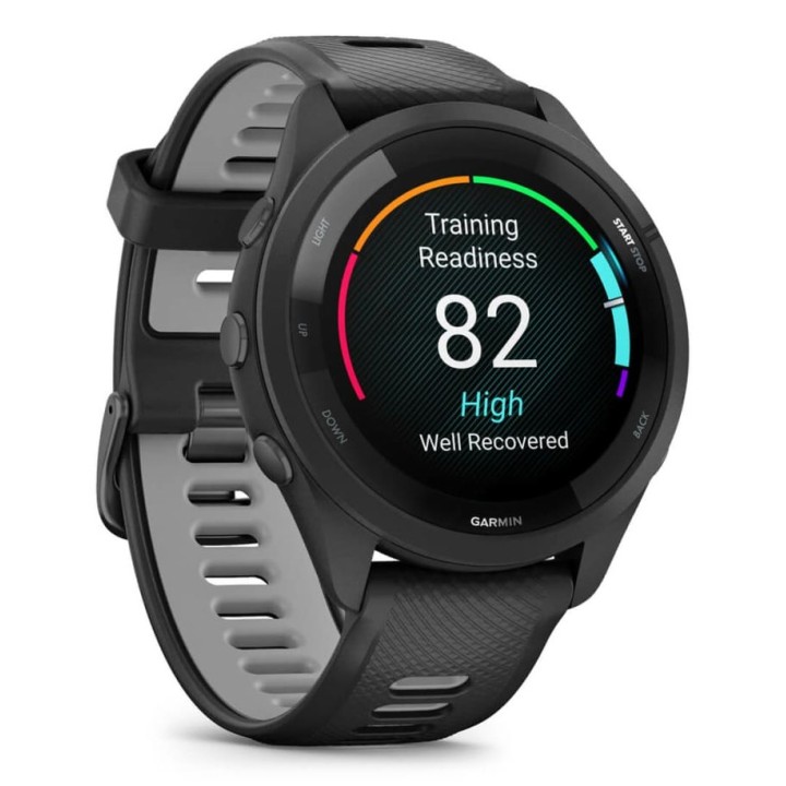 Garmin Forerunner 265 3.3 cm (1.3 ) AMOLED 46 mm Digitale 416 x 416 pixel Touchscreen nero Wi-Fi GPS (satellite)