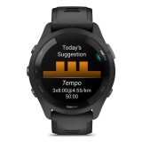 Garmin Forerunner 265 3.3 cm (1.3 ) AMOLED 46 mm Digitale 416 x 416 pixel Touchscreen nero Wi-Fi GPS (satellite)