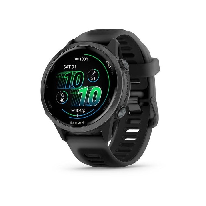 Garmin Forerunner 570 3.05 cm (1.2 ) AMOLED 42 mm Digitale 390 x 390 pixel Touchscreen Nero Wi-Fi GPS (satellite)