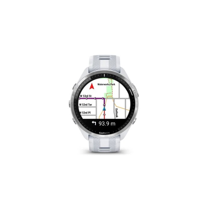 Garmin Forerunner 965 3.56 cm (1.4 ) AMOLED 47 mm Digitale 454 x 454 pixel Touchscreen bianco Wi-Fi GPS (satellite)