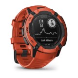 Garmin Instinct 2X Solar 2.79 cm (1.1 ) MIP 50 mm Digitale 176 x 176 pixel Touchscreen rosso GPS (satellite)