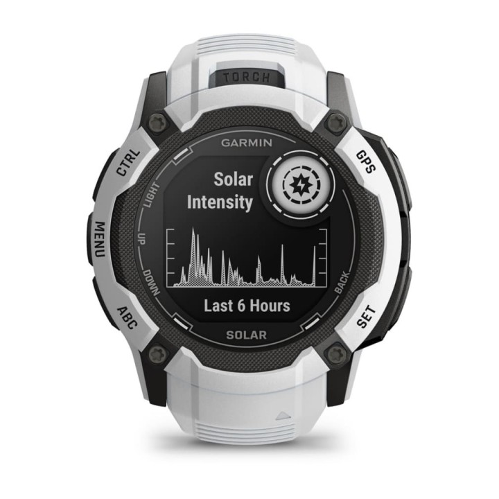 Garmin Instinct 2X Solar 2.79 cm (1.1 ) MIP 50 mm Digitale 176 x 176 pixel Touchscreen bianco GPS (satellite)