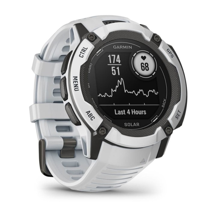 Garmin Instinct 2X Solar 2.79 cm (1.1 ) MIP 50 mm Digitale 176 x 176 pixel Touchscreen bianco GPS (satellite)