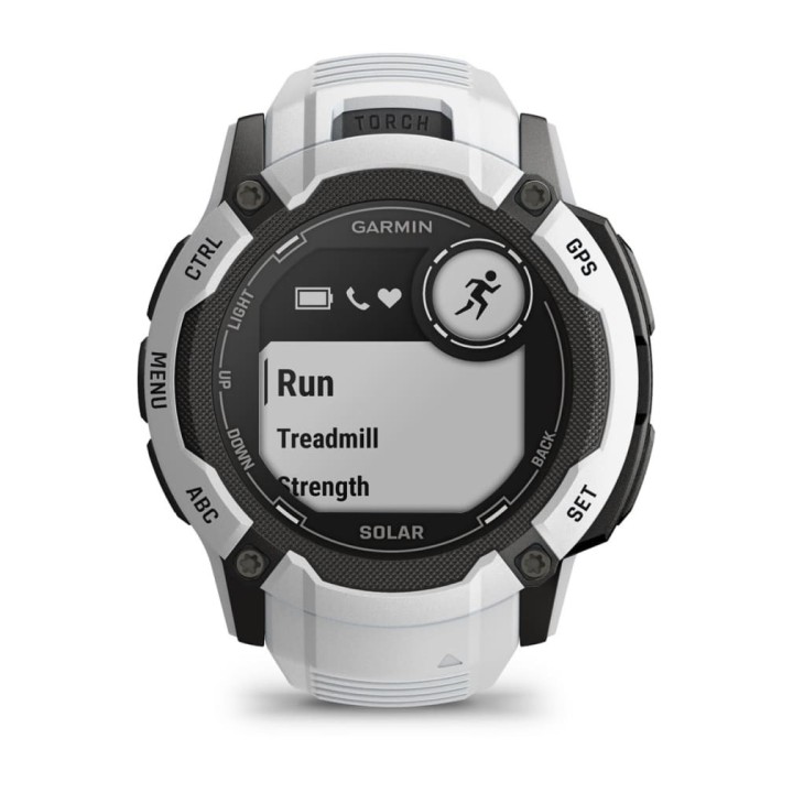 Garmin Instinct 2X Solar 2.79 cm (1.1 ) MIP 50 mm Digitale 176 x 176 pixel Touchscreen bianco GPS (satellite)