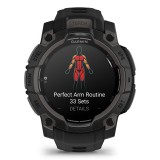 Garmin Instinct 3 AMOLED 3.05 cm (1.2 ) 45 mm Digitale 390 x 390 pixel Touchscreen Nero GPS (satellite)