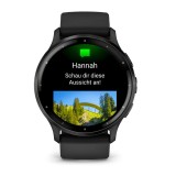 Garmin Venu 3 3.56 cm (1.4 ) AMOLED 45 mm Digitale 454 x 454 pixel Touchscreen nero Wi-Fi GPS (satellite)