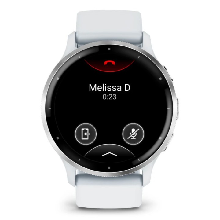 Garmin Venu 3 3.56 cm (1.4 ) AMOLED 45 mm Digitale 454 x 454 pixel Touchscreen argento bianco Wi-Fi GPS (satellite)