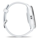 Garmin Venu 3 3.56 cm (1.4 ) AMOLED 45 mm Digitale 454 x 454 pixel Touchscreen argento bianco Wi-Fi GPS (satellite)