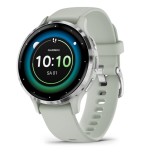 Garmin Venu 3S 3.05 cm (1.2 ) AMOLED 41 mm Digitale 390 x 390 pixel Touchscreen grigio argento Wi-Fi GPS (satellite)