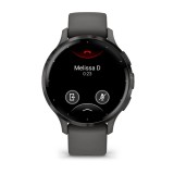 Garmin Venu 3S 3.05 cm (1.2 ) AMOLED 41 mm Digitale 390 x 390 pixel Touchscreen grigio Wi-Fi GPS (satellite)