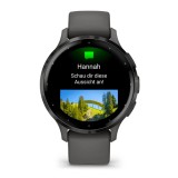 Garmin Venu 3S 3.05 cm (1.2 ) AMOLED 41 mm Digitale 390 x 390 pixel Touchscreen grigio Wi-Fi GPS (satellite)
