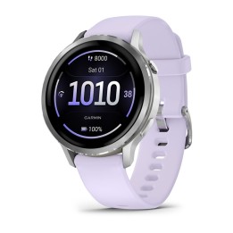 Garmin Venu 4 3.05 cm (1.2 ) AMOLED 41 mm Digitale 390 x 390 pixel Touchscreen Argento Wi-Fi GPS (satellite)