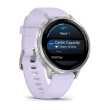Garmin Venu 4 3.05 cm (1.2 ) AMOLED 41 mm Digitale 390 x 390 pixel Touchscreen Argento Wi-Fi GPS (satellite)