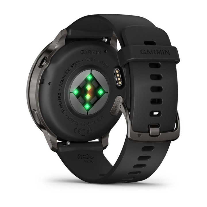 Garmin Venu 4 3.56 cm (1.4 ) AMOLED 45 mm Digitale 454 x 454 pixel Touchscreen nero Wi-Fi GPS (satellite)