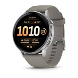 Garmin Venu 4 3.56 cm (1.4 ) AMOLED 45 mm Digitale 454 x 454 pixel Touchscreen Argento Wi-Fi GPS (satellite)