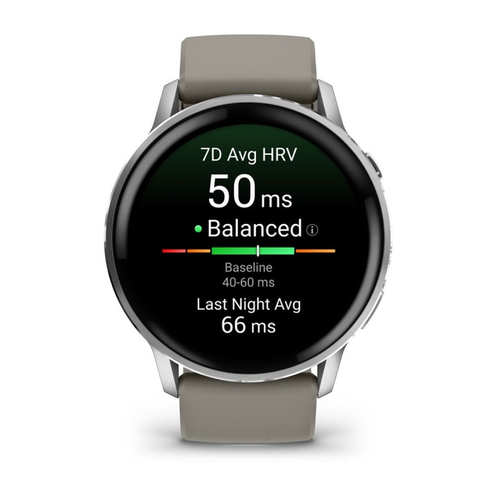 Garmin Venu 4 3.56 cm (1.4 ) AMOLED 45 mm Digitale 454 x 454 pixel Touchscreen Argento Wi-Fi GPS (satellite)