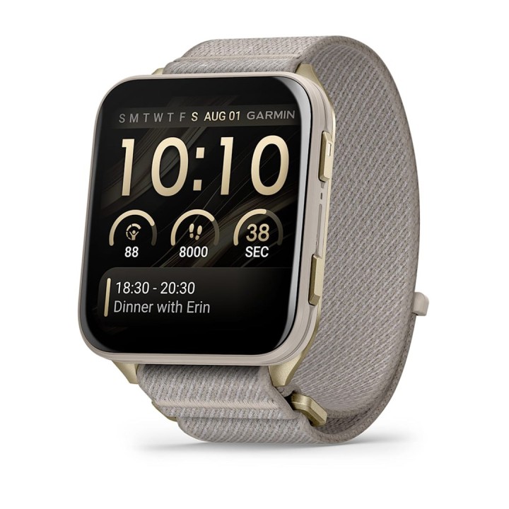Garmin Venu X1 5.08 cm (2 ) AMOLED Digitale 448 x 486 pixel Touchscreen Oro Titanium Wi-Fi GPS (satellite)
