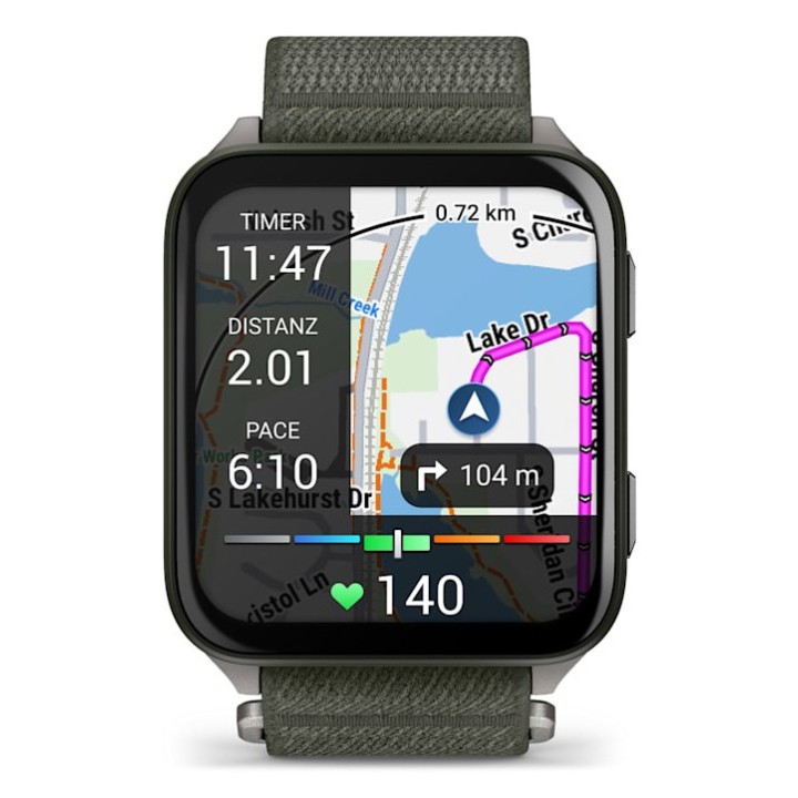 Garmin Venu X1 5.08 cm (2 ) AMOLED Digitale 448 x 486 pixel Touchscreen Grigio Wi-Fi GPS (satellite)